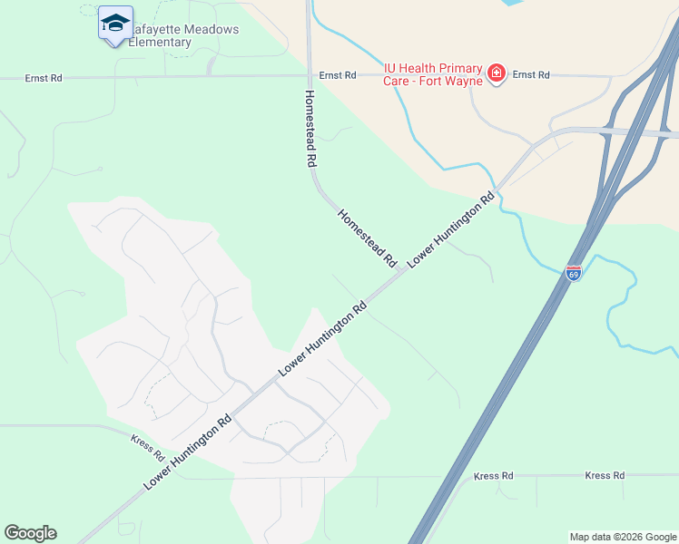 map of restaurants, bars, coffee shops, grocery stores, and more near 9927 Portage Road in Roanoke