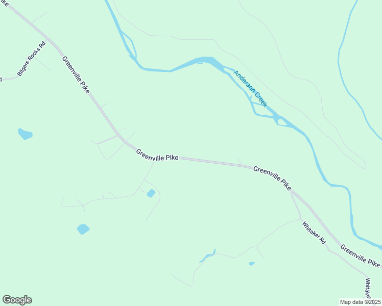 map of restaurants, bars, coffee shops, grocery stores, and more near 1800 Greenville Pike in Grampian