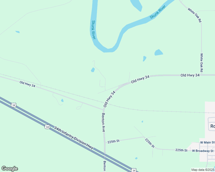 map of restaurants, bars, coffee shops, grocery stores, and more near 1101 Old Highway 34 in Mount Pleasant