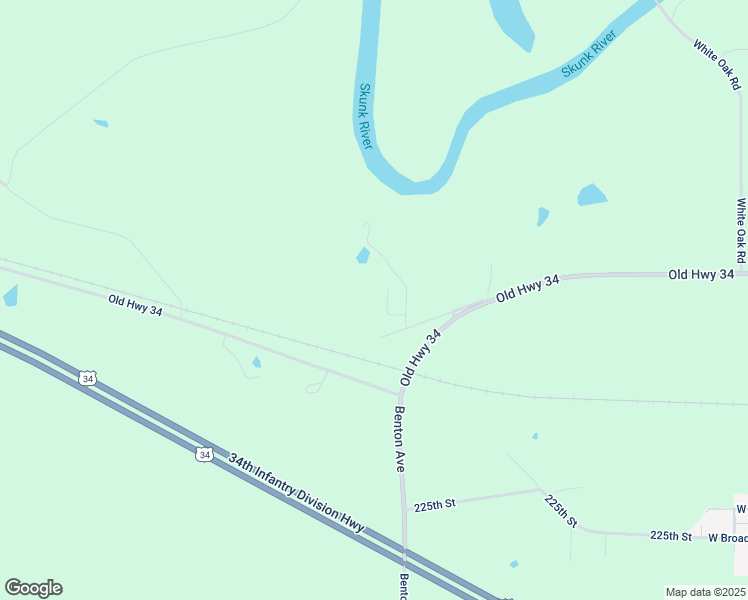 map of restaurants, bars, coffee shops, grocery stores, and more near 1101 Old Highway 34 in Mount Pleasant