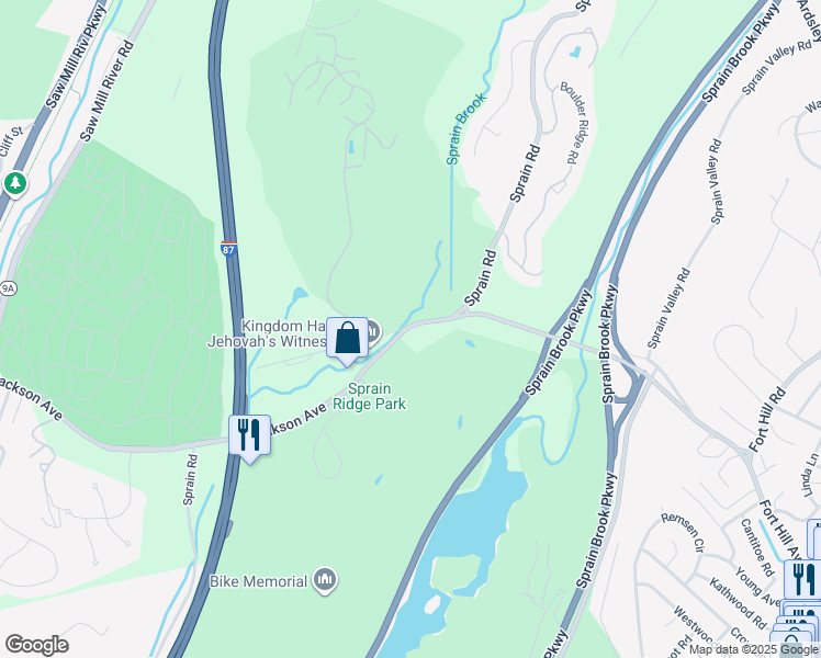 map of restaurants, bars, coffee shops, grocery stores, and more near 10 Old Jackson Avenue in Hastings-on-Hudson