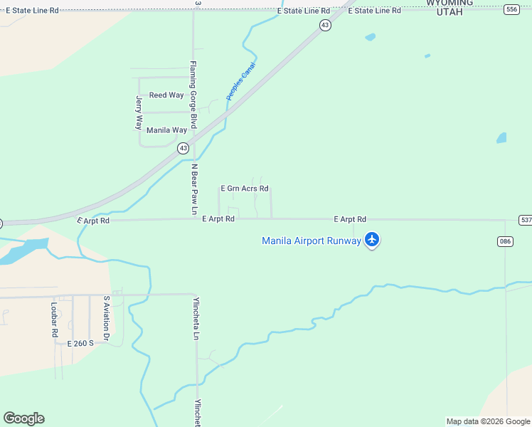 map of restaurants, bars, coffee shops, grocery stores, and more near 1743 East Airport Road in Manila