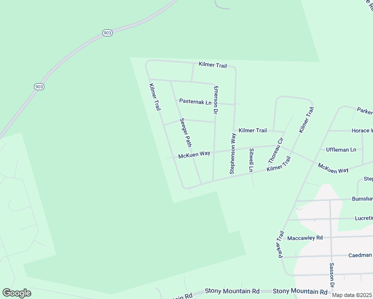 map of restaurants, bars, coffee shops, grocery stores, and more near 33 Seeger Path in Albrightsville