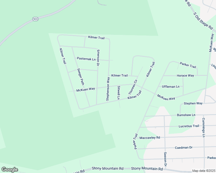 map of restaurants, bars, coffee shops, grocery stores, and more near 43 Stephenson Way in ALBRIGHTSVLLE