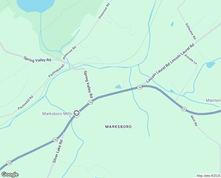 map of restaurants, bars, coffee shops, grocery stores, and more near 971 New Jersey 94 in Blairstown