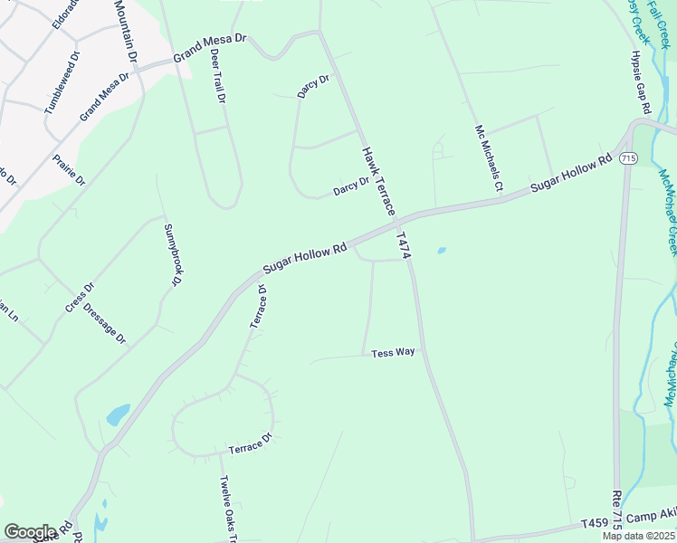 map of restaurants, bars, coffee shops, grocery stores, and more near 1125 Sugar Hollow Road in Saylorsburg