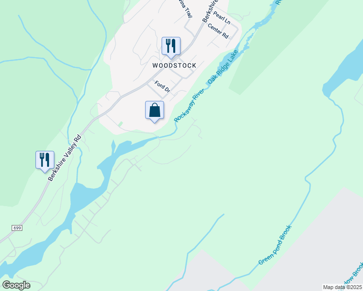 map of restaurants, bars, coffee shops, grocery stores, and more near 11 Garnet Drive in Jefferson