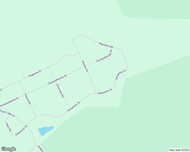 map of restaurants, bars, coffee shops, grocery stores, and more near 9 Wenro Way in Jim Thorpe