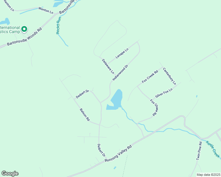 map of restaurants, bars, coffee shops, grocery stores, and more near 800 Indianwood Drive in Stroudsburg