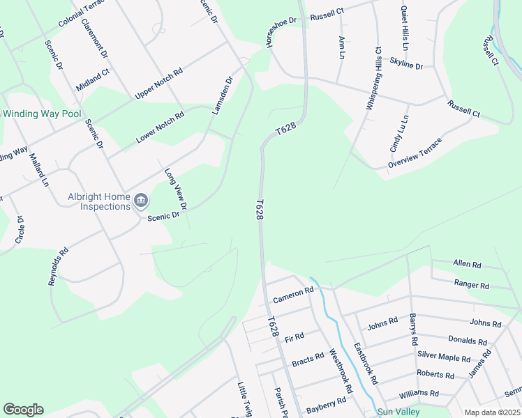 map of restaurants, bars, coffee shops, grocery stores, and more near 1214 Toll Road in Effort