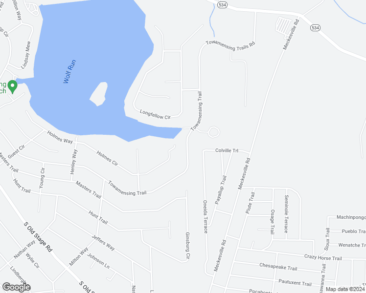 map of restaurants, bars, coffee shops, grocery stores, and more near 753 Towamensing Trail in Albrightsville