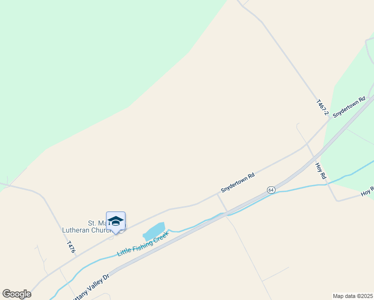 map of restaurants, bars, coffee shops, grocery stores, and more near 1095 Snydertown Road in Howard