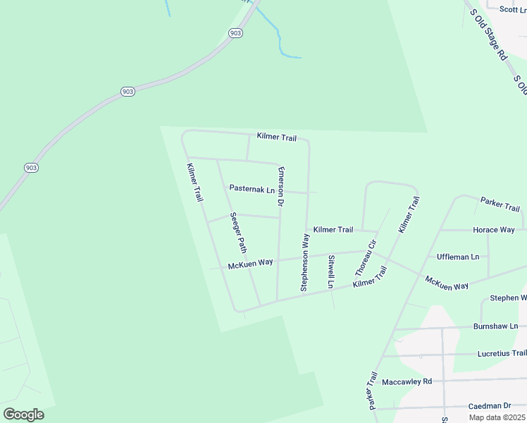 map of restaurants, bars, coffee shops, grocery stores, and more near 37 Homer Way in Towamensing Trails