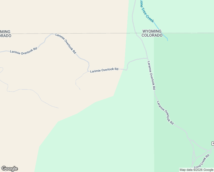 map of restaurants, bars, coffee shops, grocery stores, and more near Larimie Overlook Road in Red Feather Lakes
