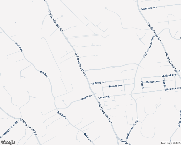 map of restaurants, bars, coffee shops, grocery stores, and more near 95 Old Northwest Road in East Hampton