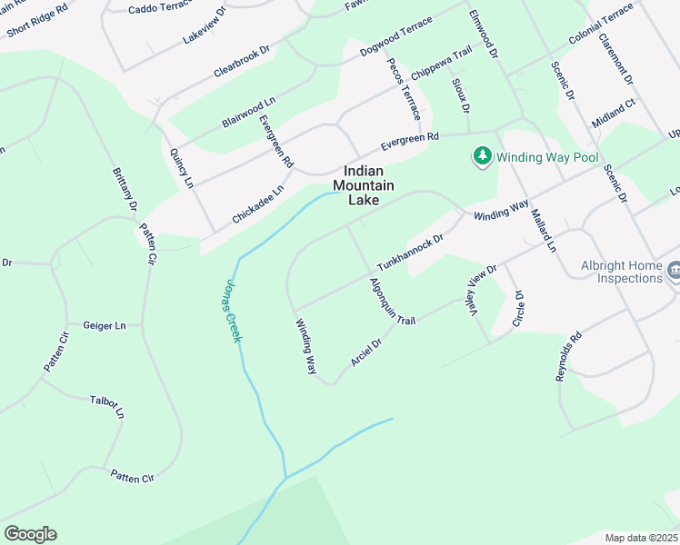 map of restaurants, bars, coffee shops, grocery stores, and more near 47 Tunkhannock Drive in Albrightsville