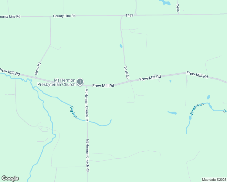 map of restaurants, bars, coffee shops, grocery stores, and more near 3189 Frew Mill Road in New Castle