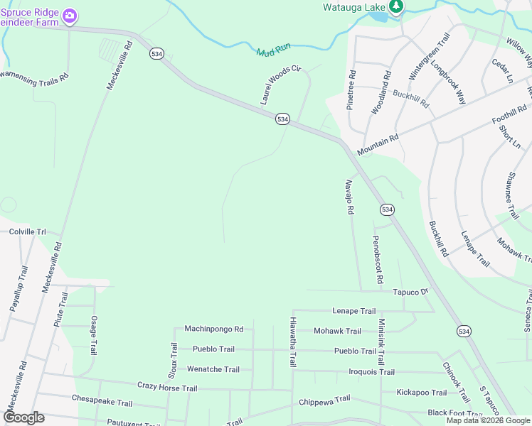 map of restaurants, bars, coffee shops, grocery stores, and more near 47 Isabella Drive in Albrightsville