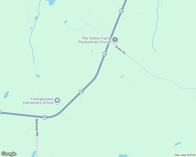 map of restaurants, bars, coffee shops, grocery stores, and more near 735 New Jersey 94 in Hardwick Township