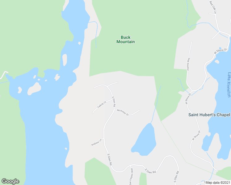 map of restaurants, bars, coffee shops, grocery stores, and more near 228 South Glen Road in Kinnelon