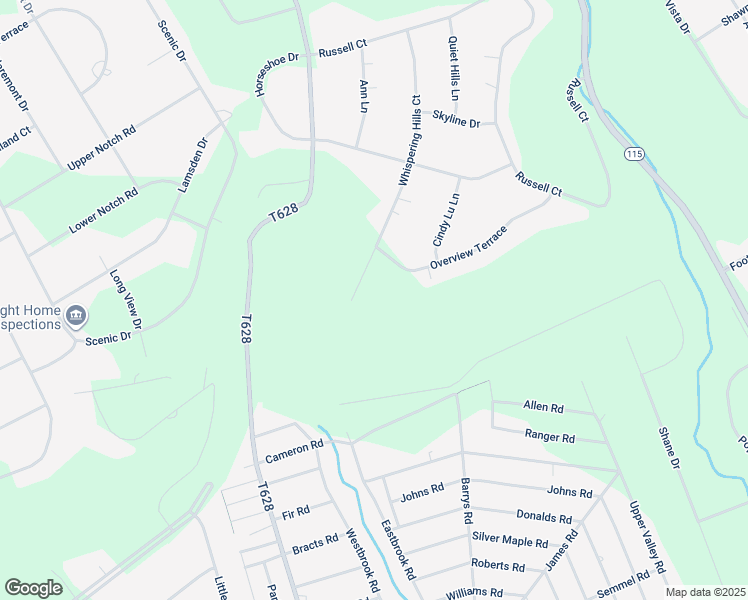 map of restaurants, bars, coffee shops, grocery stores, and more near 1427 Whispering Hills Court in Effort