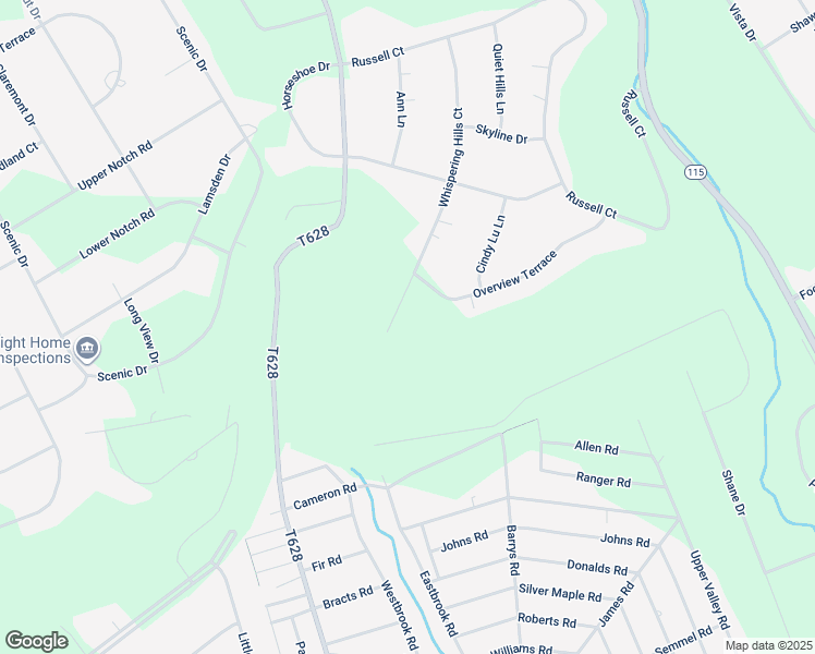 map of restaurants, bars, coffee shops, grocery stores, and more near 1427 Whispering Hills Court in Effort
