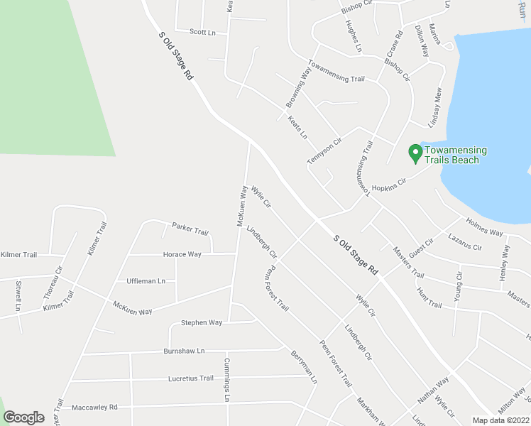 map of restaurants, bars, coffee shops, grocery stores, and more near 1764 Wylie Circle in Albrightsville