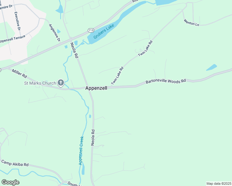 map of restaurants, bars, coffee shops, grocery stores, and more near 538 Bartonsville Woods Road in Stroudsburg