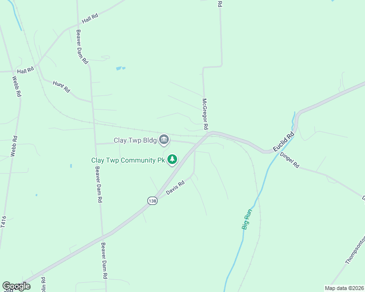 map of restaurants, bars, coffee shops, grocery stores, and more near 1129 Davis Road in Butler