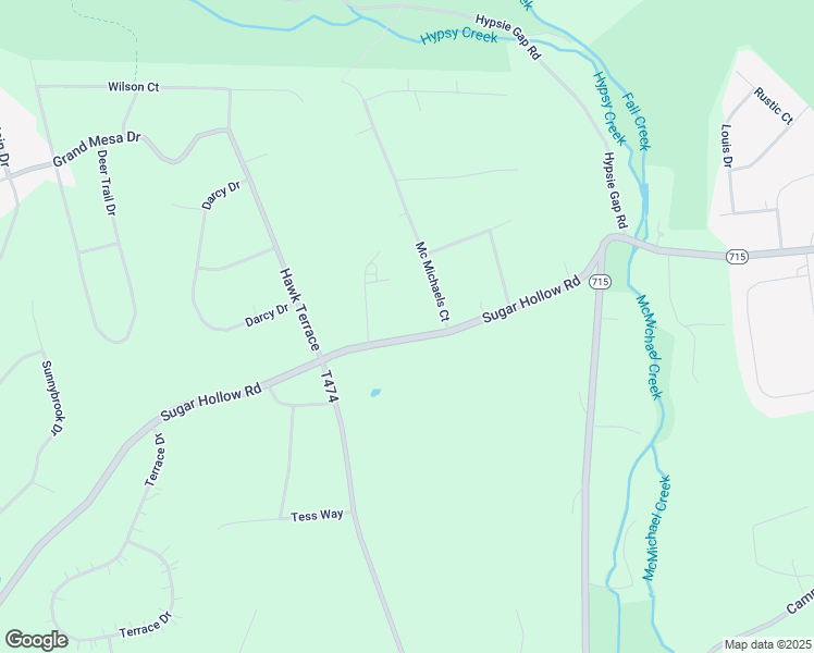 map of restaurants, bars, coffee shops, grocery stores, and more near 1046 Sugar Hollow Road in Stroudsburg