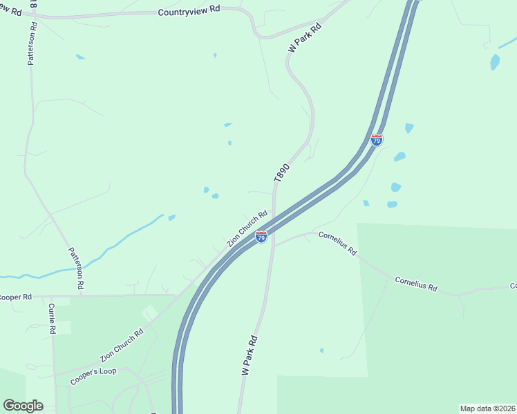 map of restaurants, bars, coffee shops, grocery stores, and more near 101 Zion Church Road in Slippery Rock