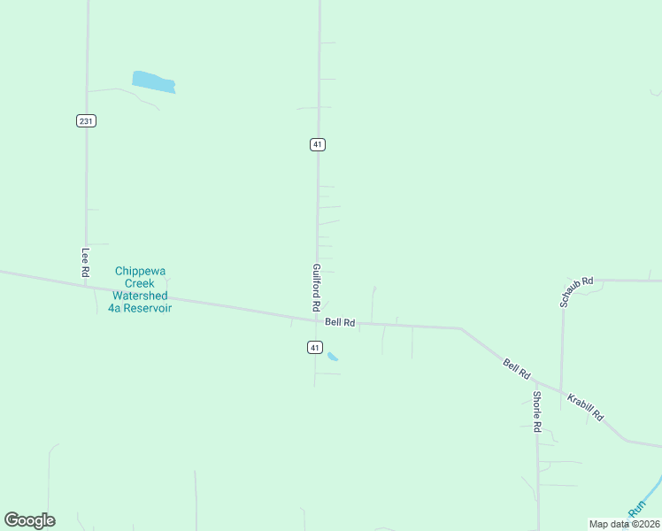 map of restaurants, bars, coffee shops, grocery stores, and more near 10293 Guilford Road in Seville
