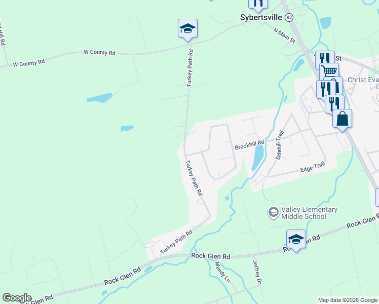 map of restaurants, bars, coffee shops, grocery stores, and more near 1925-1927 Turkey Path Road in Sugarloaf