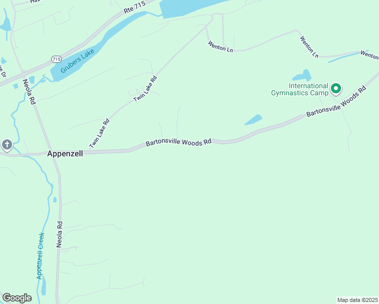 map of restaurants, bars, coffee shops, grocery stores, and more near 626 Bartonsville Woods Road in Stroudsburg