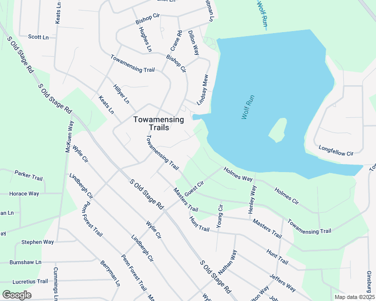 map of restaurants, bars, coffee shops, grocery stores, and more near 30 Lazarus Circle in Albrightsville