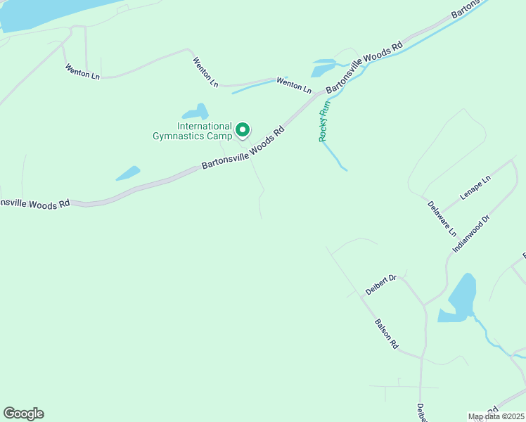 map of restaurants, bars, coffee shops, grocery stores, and more near 768 Bartonsville Woods Road in Stroudsburg