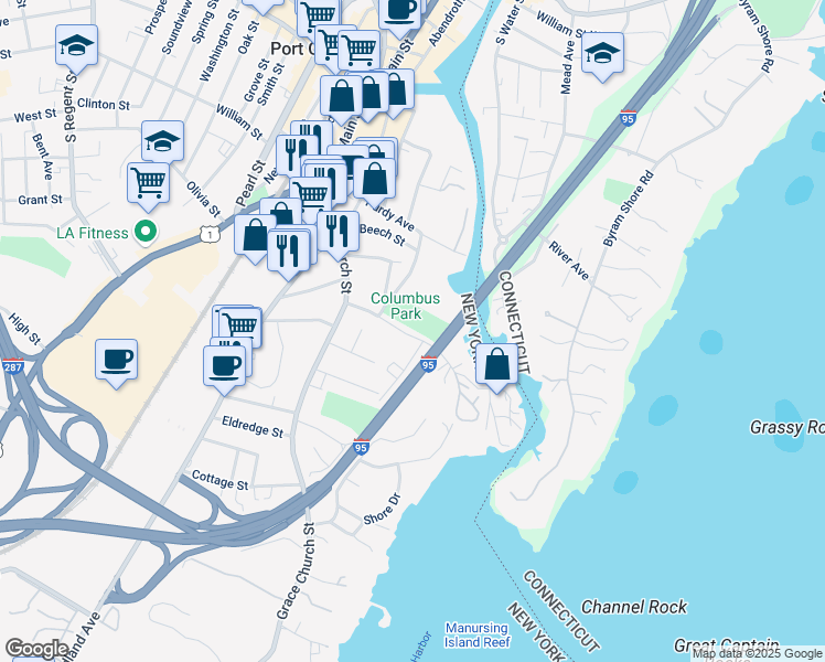 61 Fox Island Road, Port Chester NY Walk Score