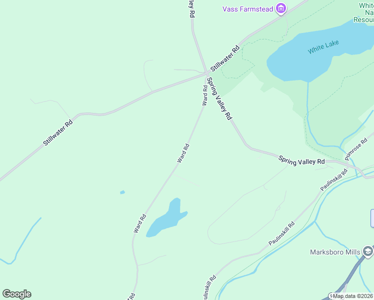 map of restaurants, bars, coffee shops, grocery stores, and more near 14 Ward Road in Hardwick Township
