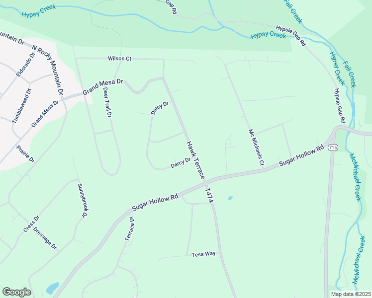 map of restaurants, bars, coffee shops, grocery stores, and more near 139 Hawk Terrace in Saylorsburg