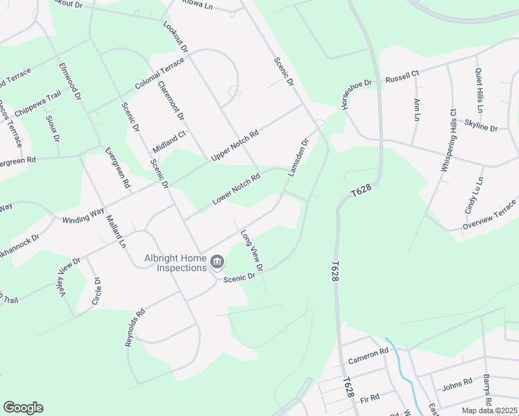 map of restaurants, bars, coffee shops, grocery stores, and more near 153 Lamsden Drive in Effort