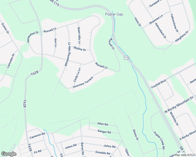 map of restaurants, bars, coffee shops, grocery stores, and more near in Effort