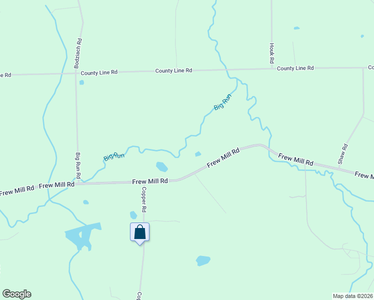 map of restaurants, bars, coffee shops, grocery stores, and more near 2749 Frew Mill Road in New Castle