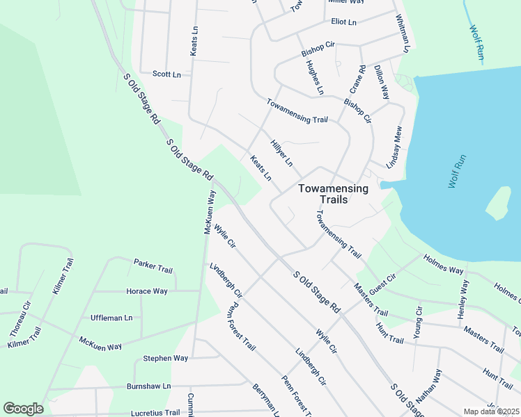 map of restaurants, bars, coffee shops, grocery stores, and more near 37 Tennyson Circle in Albrightsville