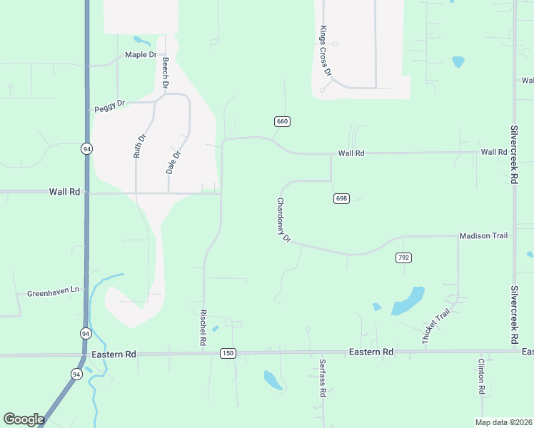 map of restaurants, bars, coffee shops, grocery stores, and more near 841 Chardoney Drive in Wadsworth