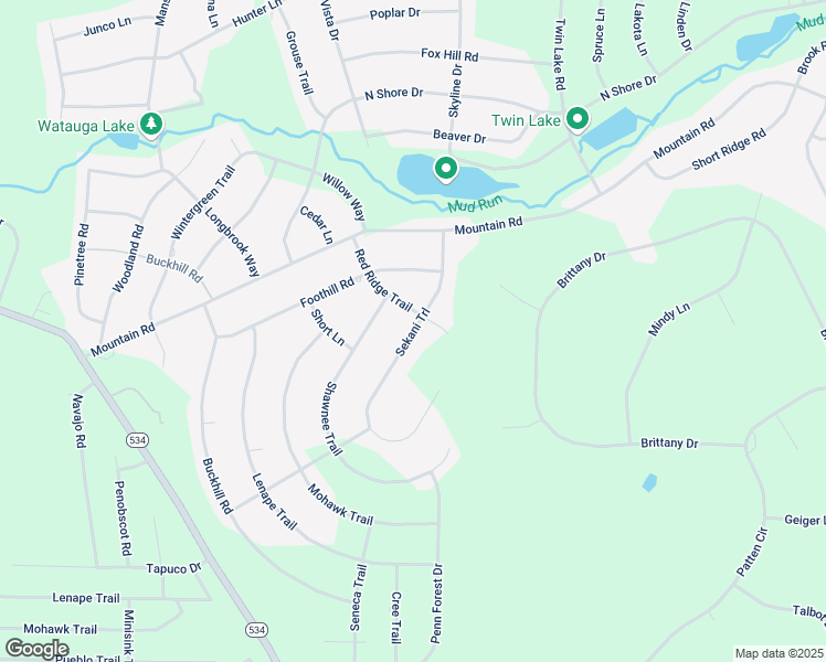 map of restaurants, bars, coffee shops, grocery stores, and more near Indian Trail in Carbon County