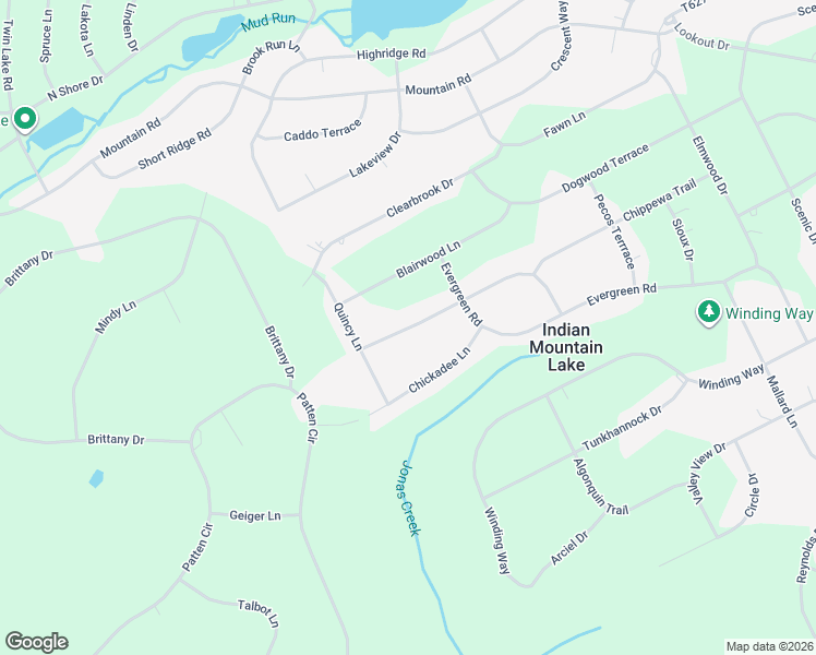 map of restaurants, bars, coffee shops, grocery stores, and more near 601-617 Iroquis Rd in Albrightsville