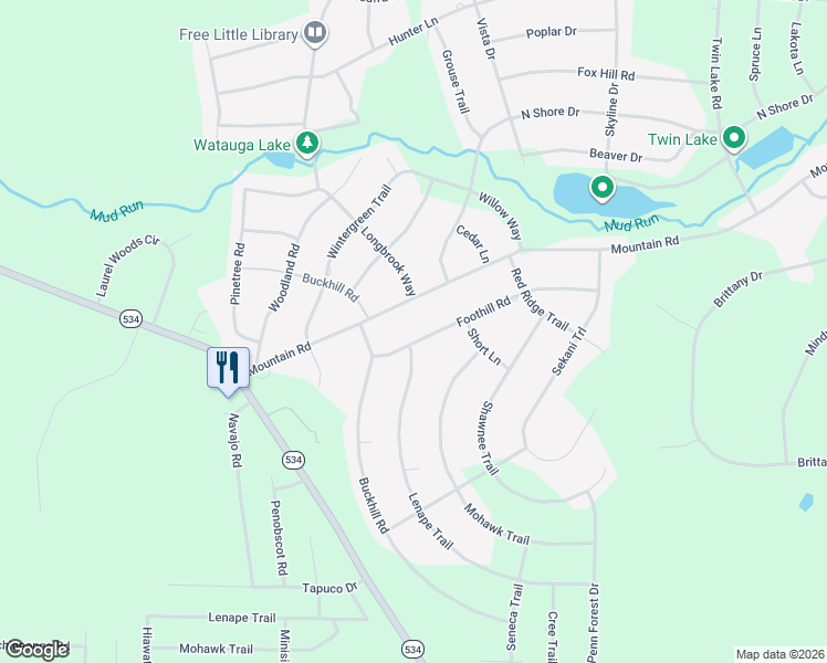 map of restaurants, bars, coffee shops, grocery stores, and more near 17 Foothill Rd in Carbon