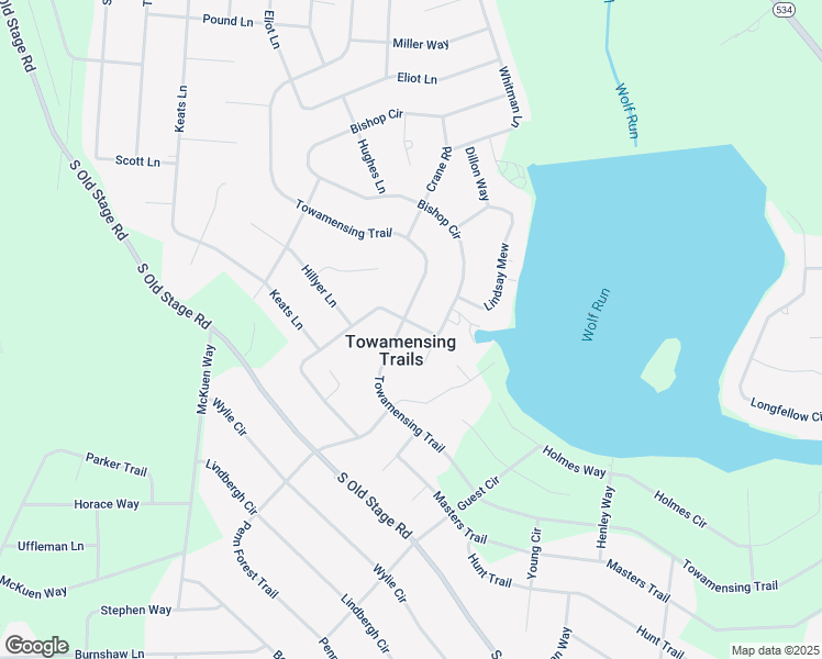 map of restaurants, bars, coffee shops, grocery stores, and more near 473 Towamensing Trail in Albrightsville