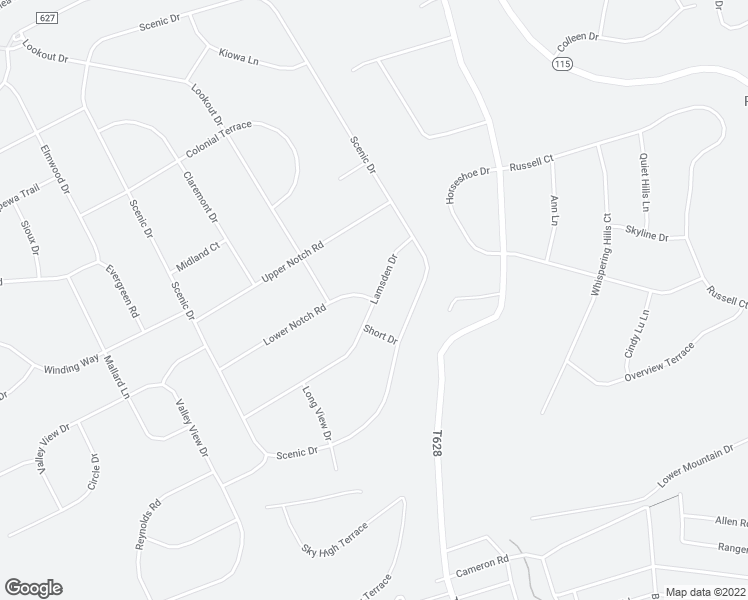 map of restaurants, bars, coffee shops, grocery stores, and more near 5501 Lamsden Drive in Monroe County