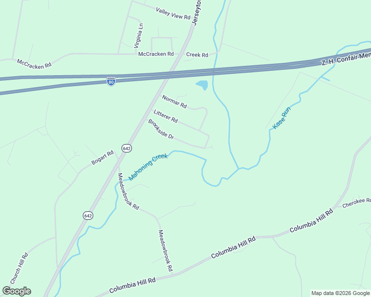 map of restaurants, bars, coffee shops, grocery stores, and more near 52-76 Brookside Drive in Danville